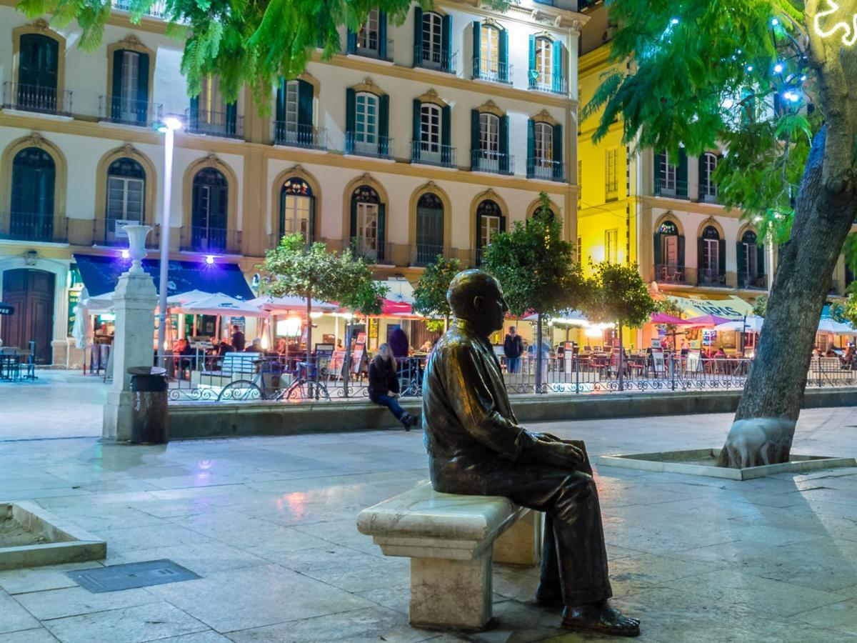 Atico En El Centro Historico Con Terraza Daire Málaga Dış mekan fotoğraf